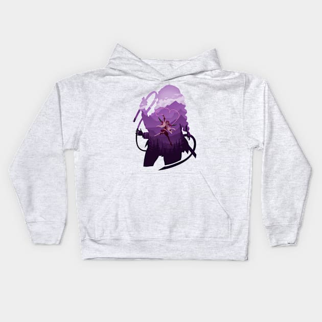 Mitsuri kanroji Kids Hoodie by Binaka Art